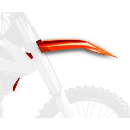 POLISPORT 8554800001 : POLISPORT Front Fender Orange KTM SX85