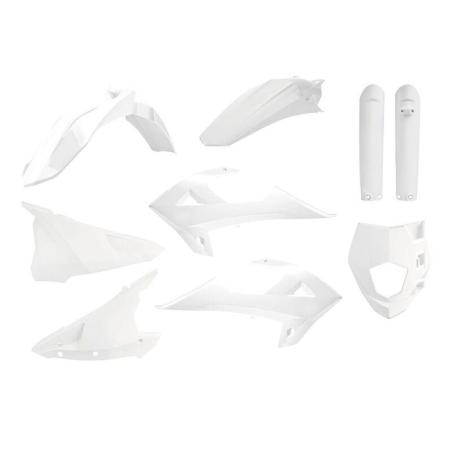 POLISPORT 91031 : Kit de plásticos Polisport, GASGAS EC/EC-E, blanco