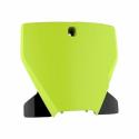 POLISPORT 8666500003 : Portanúmeros delantero Polisport amarillo flúor/negro Husqvarna TC/FE