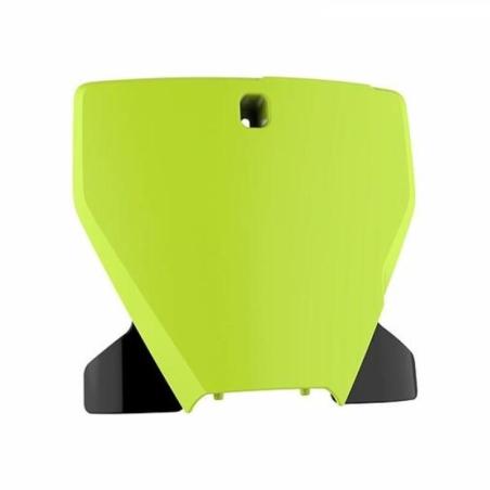 POLISPORT 8666500003 : Portanúmeros delantero Polisport amarillo flúor/negro Husqvarna TC/FE