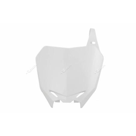 RACETECH R-TBRMZBN0008 : Portanúmeros delantero RACETECH Blanco Suzuki RM-Z250 / 450