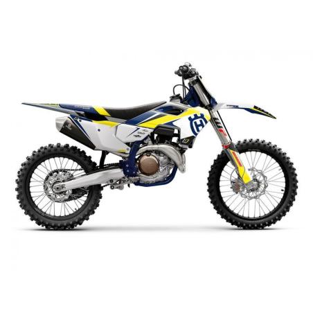 BLACKBIRD 8616N : Kit adhesivos + funda de asiento BLACKBIRD Dream Graphic 4 - Husqvarna TC/FC