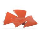 POLISPORT 8422000003 : POLISPORT Radiator Covers Orange KTM