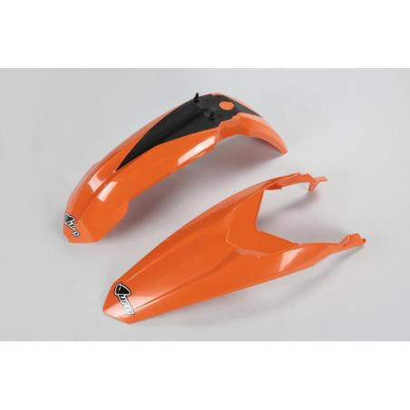 UFO  : Kit guardabarros delantero & Trasero OEM Color  KTM SX85