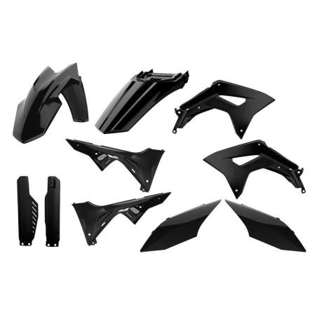 POLISPORT 90847 : Kit de plásticos POLISPORT negro - Honda CRF 150L