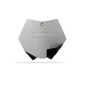 POLISPORT 8664400007 : POLISPORT Front Number Plate White KTM