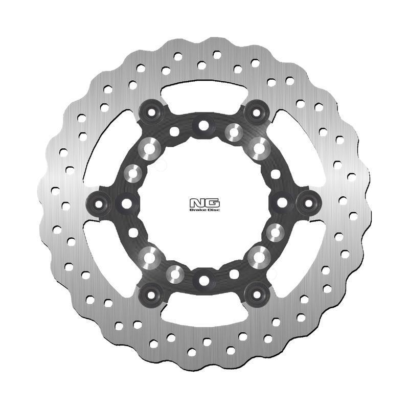 NG BRAKE DISC 137X : Disco de freno NG BRAKES ondulado flotante