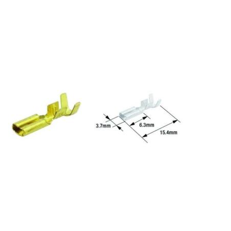 TOURMAX ETP-18RR : Terminal eléctrico TOURMAX tipo 110 hembra (2,79 mm) - 100 unidades