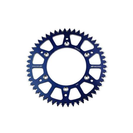 SCAR SRS520-49BL : SCAR Aluminium Ultra-Light Self-Cleaning Rear Sprocket SRS520 - 428