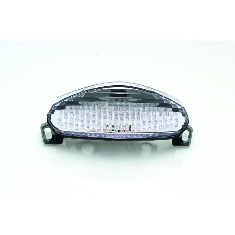 BIHR TZK-258-INT : Piloto trasero BIHR LED con intermitentes integrados KAWASAKI ER6