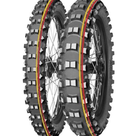 MITAS 70000942 : Neumático MITAS TERRA FORCE-MX SM 70/100-14 40M TT SOFT TO MEDIUM RED YELLOW