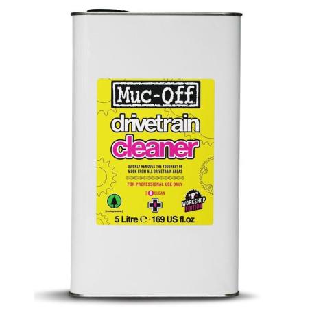 MUC-OFF  : Limpiador de transmisiones para moto y bici MUC-OFF Drivetrain Cleaner - 5L (x4)