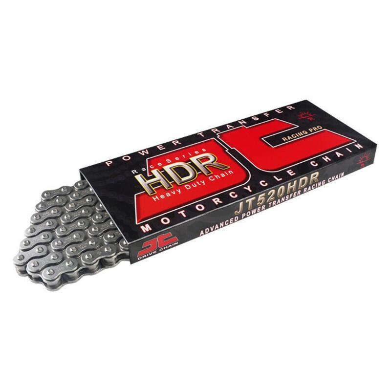 JT DRIVE CHAIN JT428HDR120SL : Cadena JT 428HDR con 120 eslabones negro