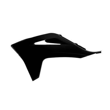 POLISPORT 8473800009 : Tapas de radiador POLISPORT negro Gas Gas MC