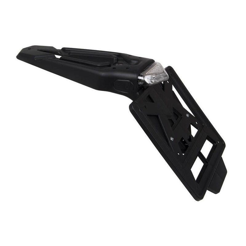 RACETECH R-PTLED0NR312 : Portamatrículas con piloto LED RACETECH Integra Street 30º