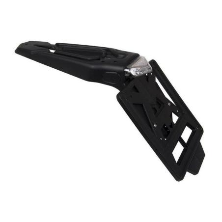 RACETECH R-PTLED0NR312 : Portamatrículas con piloto LED RACETECH Integra Street 30º