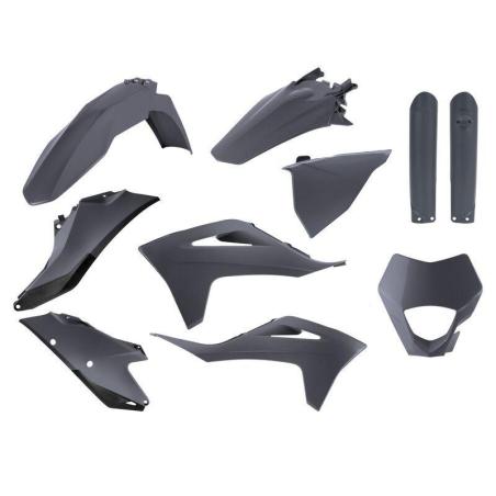 POLISPORT 91029 : Kit de plástica POLISPORT gris nardo Gas Gas EC