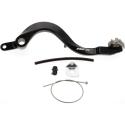 RFX FXRB2020199HA : Pedal de freno trasero RFX Pro ST (H/A negro / H/A titanio) - Kawasaki KXF450