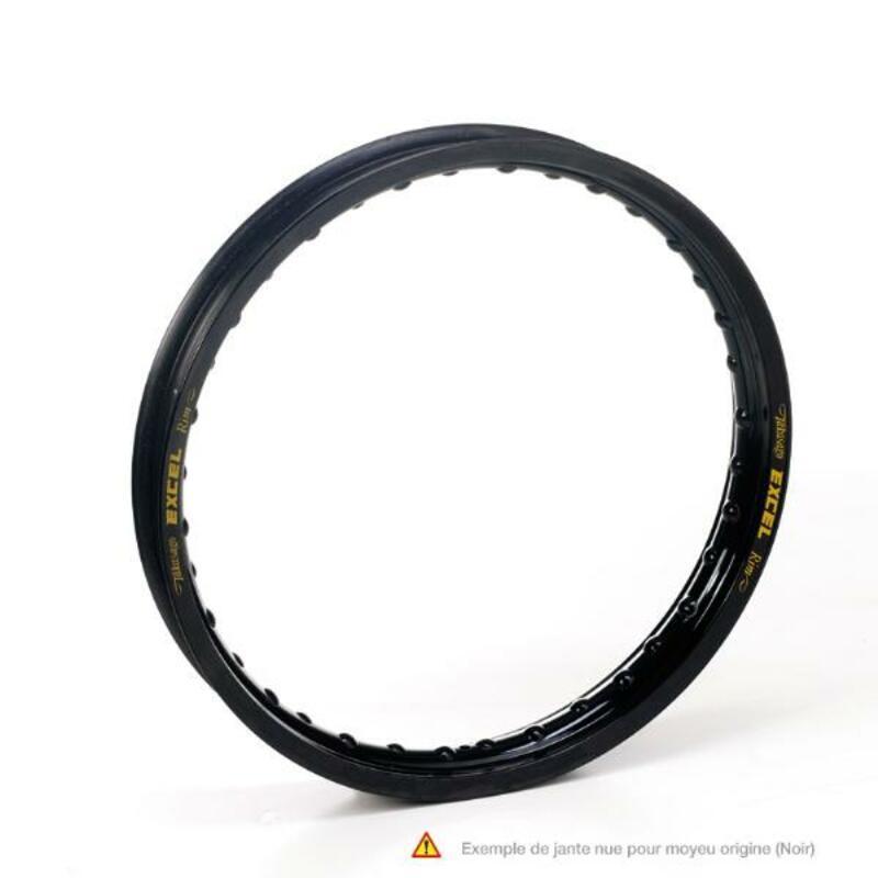 EXCEL BBK431 : Llanta delantera EXCEL - Negra 14x1.40x32T
