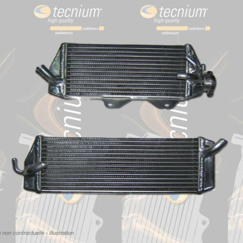 TECNIUM B502A : Radiador de aluminio soldado standard lado derecho