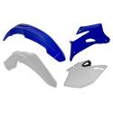 RACETECH R-KITWRF-OEM-413 : RACETECH Plastic Kit OEM Color Blue/White Yamaha WR-F450