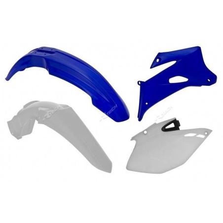 RACETECH R-KITWRF-OEM-413 : RACETECH Plastic Kit OEM Color Blue/White Yamaha WR-F450