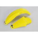 UFO  : Kit guardabarros delantero & Trasero OEM Color  Suzuki RM85
