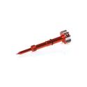 RFX FXMS1010055OR : Tornillo de mezcla de combustible RFX Race (rojo) para carburador Keihin FCR
