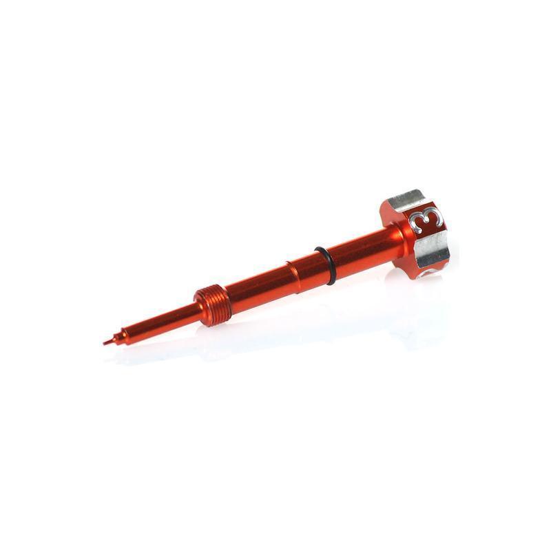 RFX FXMS1010055OR : Tornillo de mezcla de combustible RFX Race (rojo) para carburador Keihin FCR