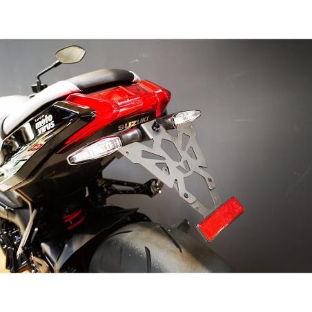 V PARTS C8-SPS006 : Portamatriculas V PARTS negro Suzuki Katana