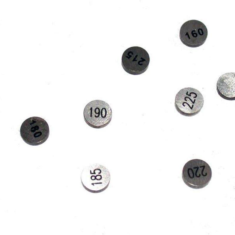TOURMAX V29-265T/2 : Pastillas de reglaje TOURMAX Ø29 x 2.65 mm x2