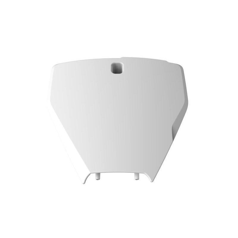 POLISPORT 8665800002 : Porta-números delantero POLISPORT blanco Husqvarna