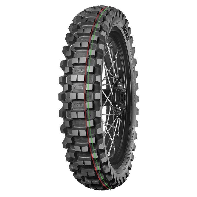 MITAS 70000922 : Neumático MITAS TERRA FORCE-MX MH 100/90-19 57M TT MEDIUM HARD TERRAIN RED GREEN NHS
