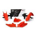 RACETECH R-KITKTM-OEM-417 : Kit plastica RACETECH OEM Color (2017) naranja / Black KTM