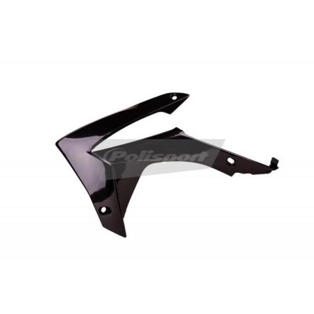 POLISPORT 8417100003 : POLISPORT Radiator Covers Black Honda CRF250R/CRF450R