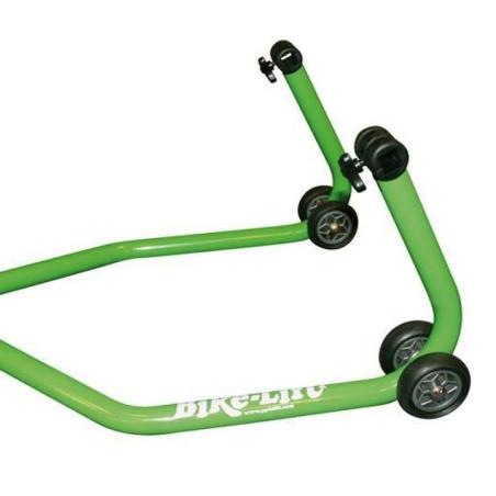 BIKE LIFT  : Caballete trasero BIKE LIFT universal verde con soportes en V""