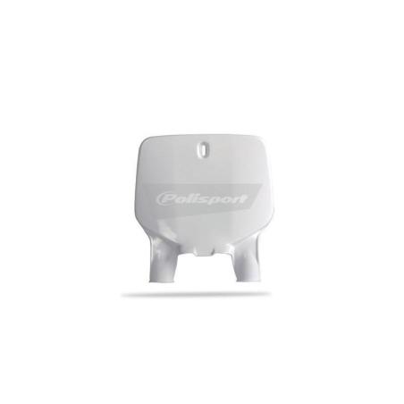 POLISPORT 8677000001 : POLISPORT Front Number Plate White Kawasaki KX125/KX250