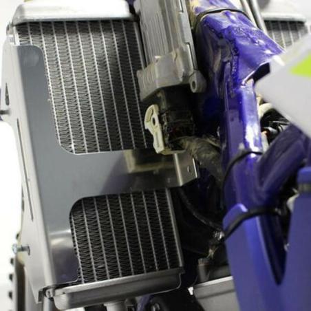 AXP AX1574 : Protectores de radiador aluminio negro AXP Sherco AX1574
