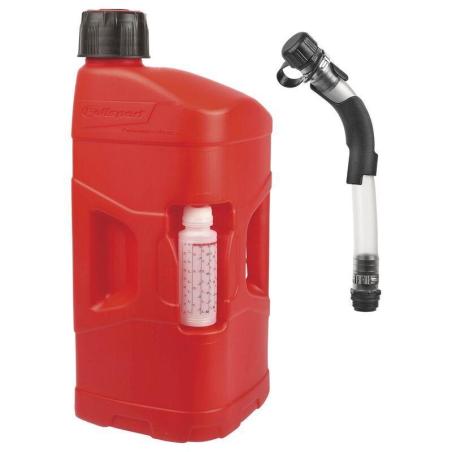 POLISPORT 8460000001 : Garrafa de gasolina con manguera de llenado POLISPORT ProOctane - 20L