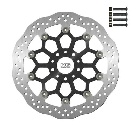 NG BRAKE DISC 1837XG : Disco de freno NG BRAKES ondulado flotante
