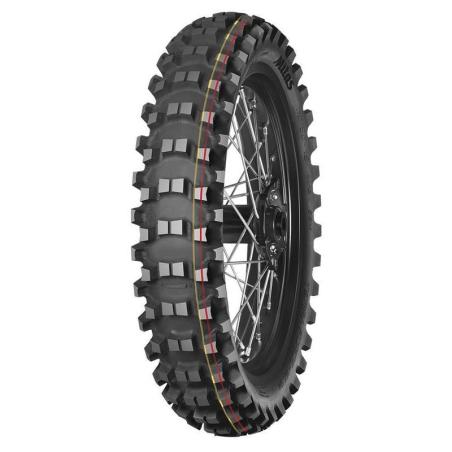 MITAS 70000941 : Neumático MITAS TERRA FORCE-MX SM 70/100-10 (2.50-10) 41M TT SOFT MEDIUM TERRAIN RED YELLOW NHS