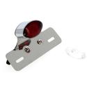 V PARTS 034-1-CR : Piloto + soporte de matricula cromado universal V PARTS