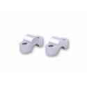 LSL 121RE15SI : Alzas de manillar LSL Ø22, 2mm +15mm plata
