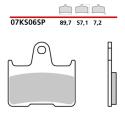 BREMBO 07KS06SP : Pastillas de freno BREMBO sinterizadas - 07KS06SP