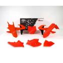 RACETECH R-KITKTM-AN0-516 : RACETECH Plastic Kit Neon Orange/Black KTM
