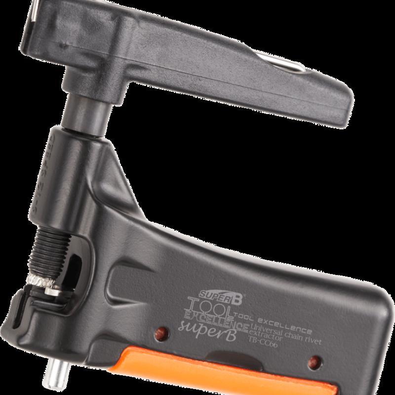SUPER B TB-CC66 PAT. : Remacha cadenas universal Super B para cadenas de 3/32-3/16, cassettes 6-12 velocidades