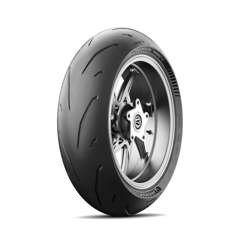 MICHELIN 300225 : Neumático MICHELIN POWER GP2 180/55 ZR 17 M/C (73W) TL