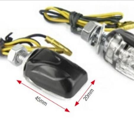 BIHR 6P199T091B : Juego de intermitentes LED BIHR Shell