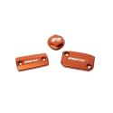 RFX FXRC5210099OR : Kit de tapa de depósito RFX Pro (naranja) - KTM SX/SXF (freno Brembo y embrague Magura)