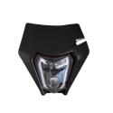 RACETECH R-MASKKTMNR01 : Careta con faro LED RACETECH